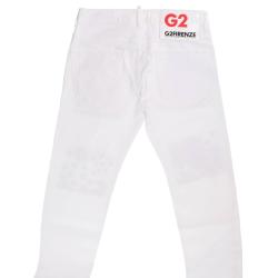 Jeans PANTALONE ART Bianco