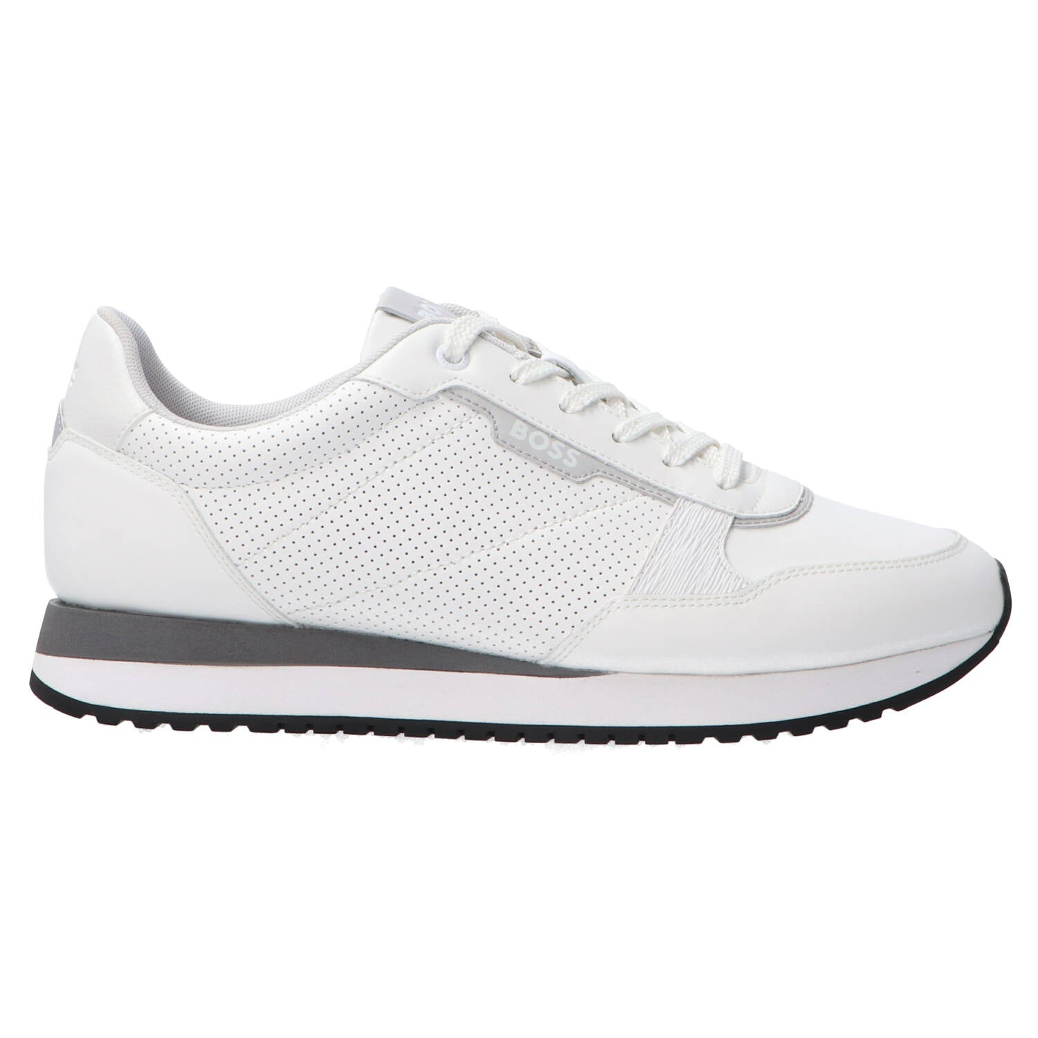 Boss Sneakers Sneakers Kay runn leather Bianco