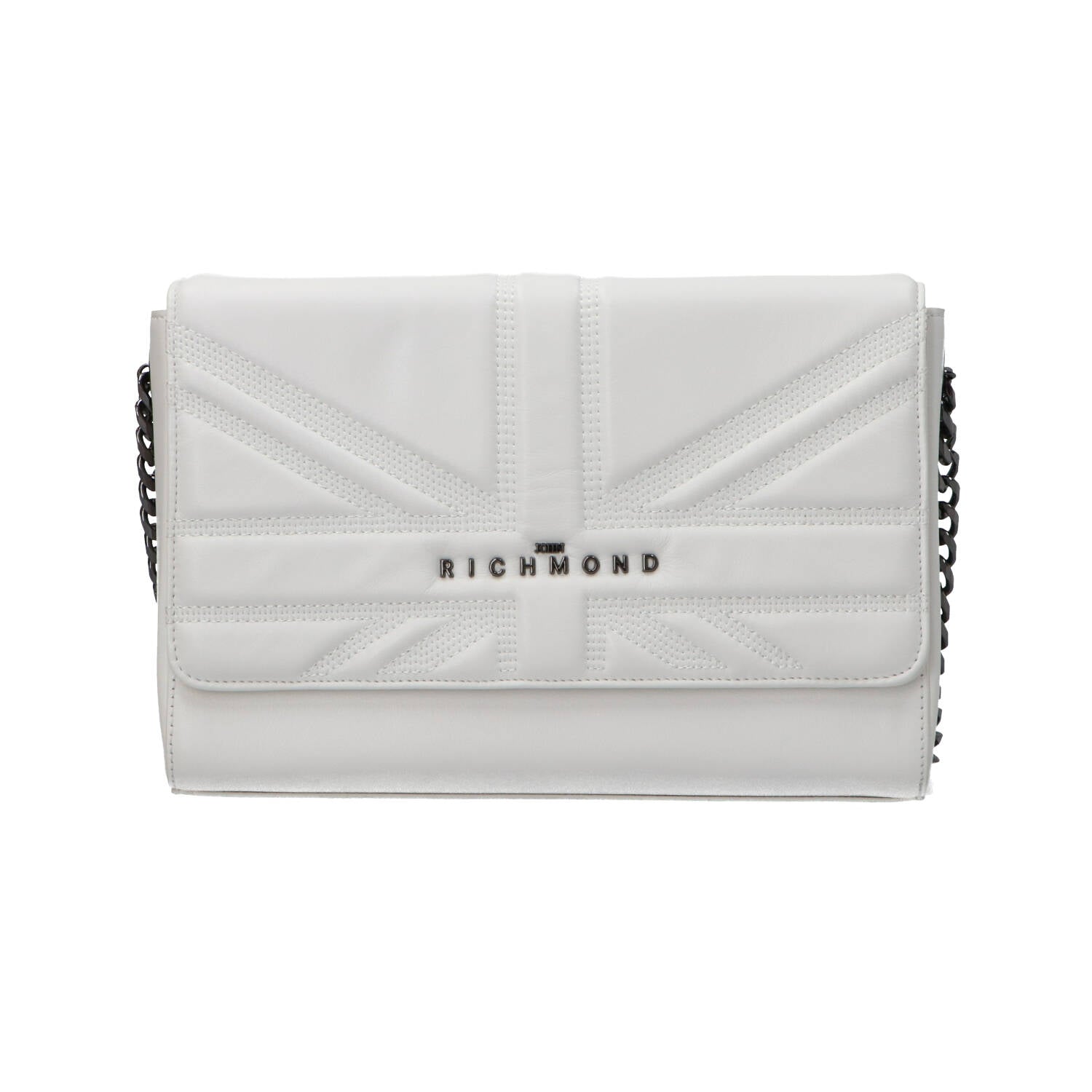 Richmond Borse tracolla Borse tracolla REAL LEATHER SHOULDER BAG DORICO Bianco