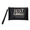 Just Cavalli Pochette Pochette Range C cut out logo piton Nero - Foto 1