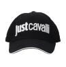 Just Cavalli Cappellini Cappellini BASEBALL CAP LOGO EMBRODERY Nero Bianco - Foto 1