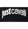 Just Cavalli Cappellini Cappellini BASEBALL CAP LOGO EMBRODERY Nero Bianco - Foto 2