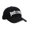 Just Cavalli Cappellini Cappellini BASEBALL CAP LOGO EMBRODERY Nero Bianco - Foto 3