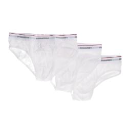 Dsquared2 Intimo Intimo DCX610040 BRIEF TRI-PACK Bianco