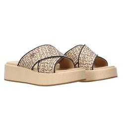Sandali Mono rafia flatform FW0FW07895 Beige