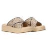 Tommy Hilfiger Sandali Sandali Mono rafia flatform FW0FW07895 Beige - Foto 2