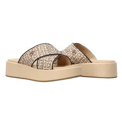 Sandali Mono rafia flatform FW0FW07895 Beige
