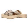 Tommy Hilfiger Sandali Sandali Mono rafia flatform FW0FW07895 Beige - Foto 3