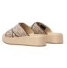 Tommy Hilfiger Sandali Sandali Mono rafia flatform FW0FW07895 Beige - Foto 4