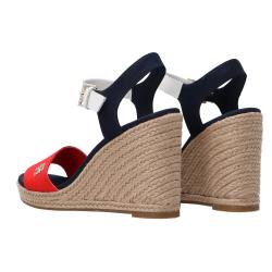 Sandali STRIPES WEDGE SANDAL Rosso
