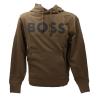 Boss Felpe Felpe WEBASICHOOD Verde Scuro - Foto 1