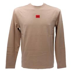 Hugo T-shirt T-shirt DIRAGOTO Beige