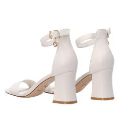 Sandali GD55 cinturino Bianco