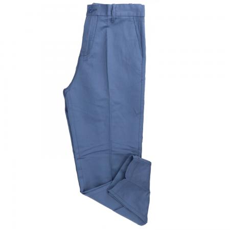 Pantaloni Uomo CLEMENT TWILL CHINO Azzurro