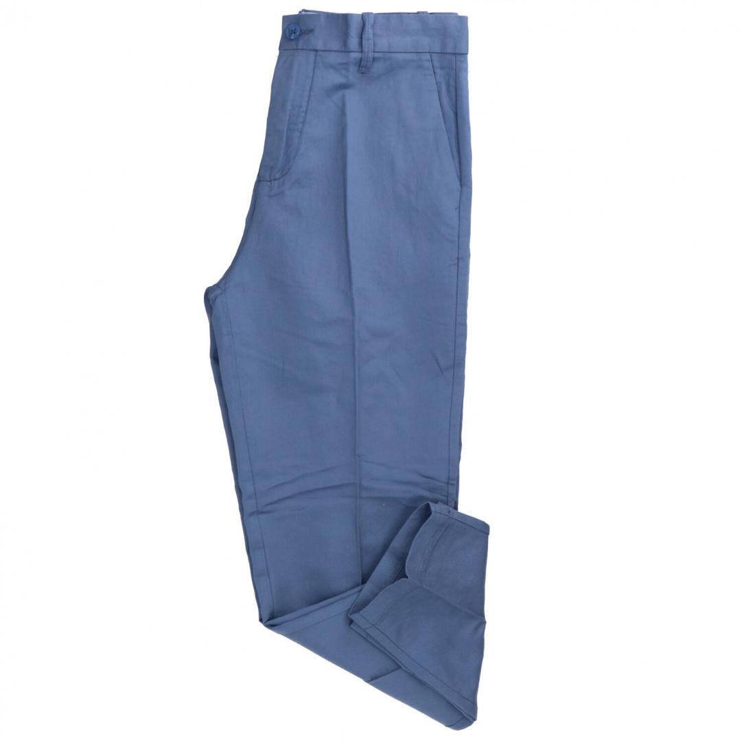 CLEMENT TWILL CHINO Azzurro 1