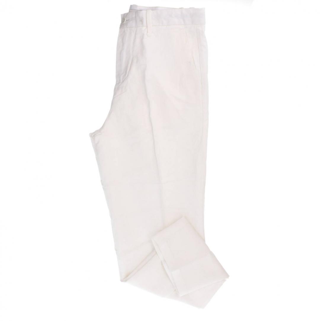 CLEMENT TWILL CHINO Bianco 1