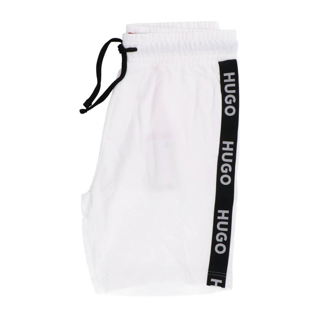 SPORTY LOGO SHORTS Bianco 1