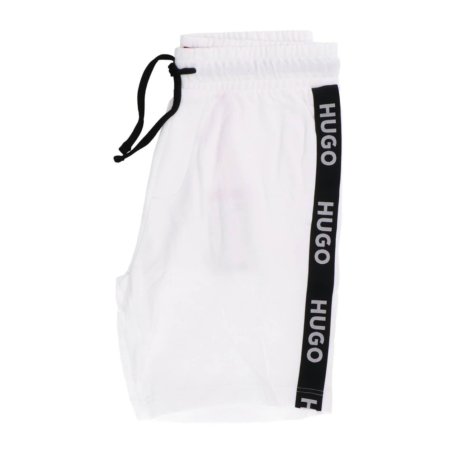 Hugo Bermuda Bermuda SPORTY LOGO SHORTS Bianco