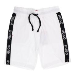 Bermuda SPORTY LOGO SHORTS Bianco