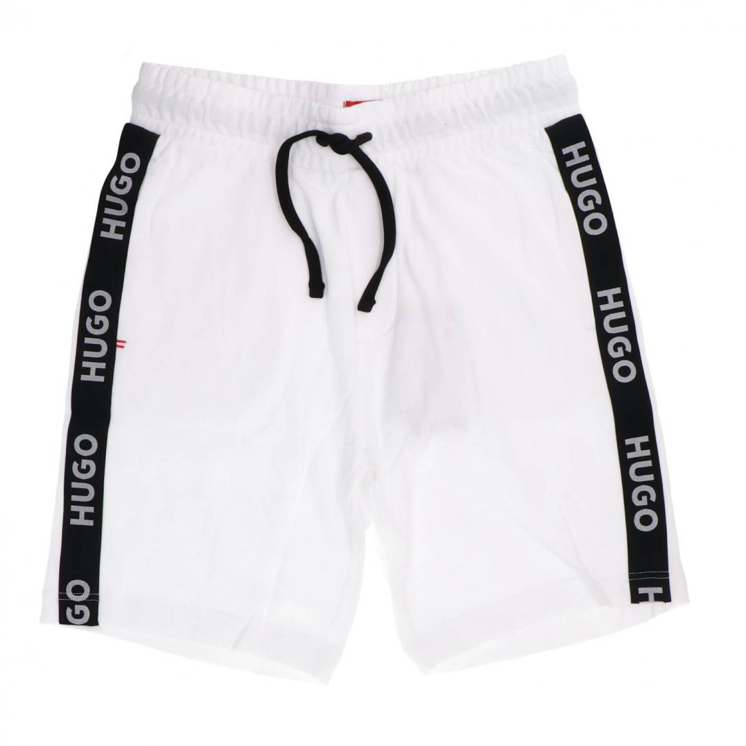 SPORTY LOGO SHORTS Bianco 2