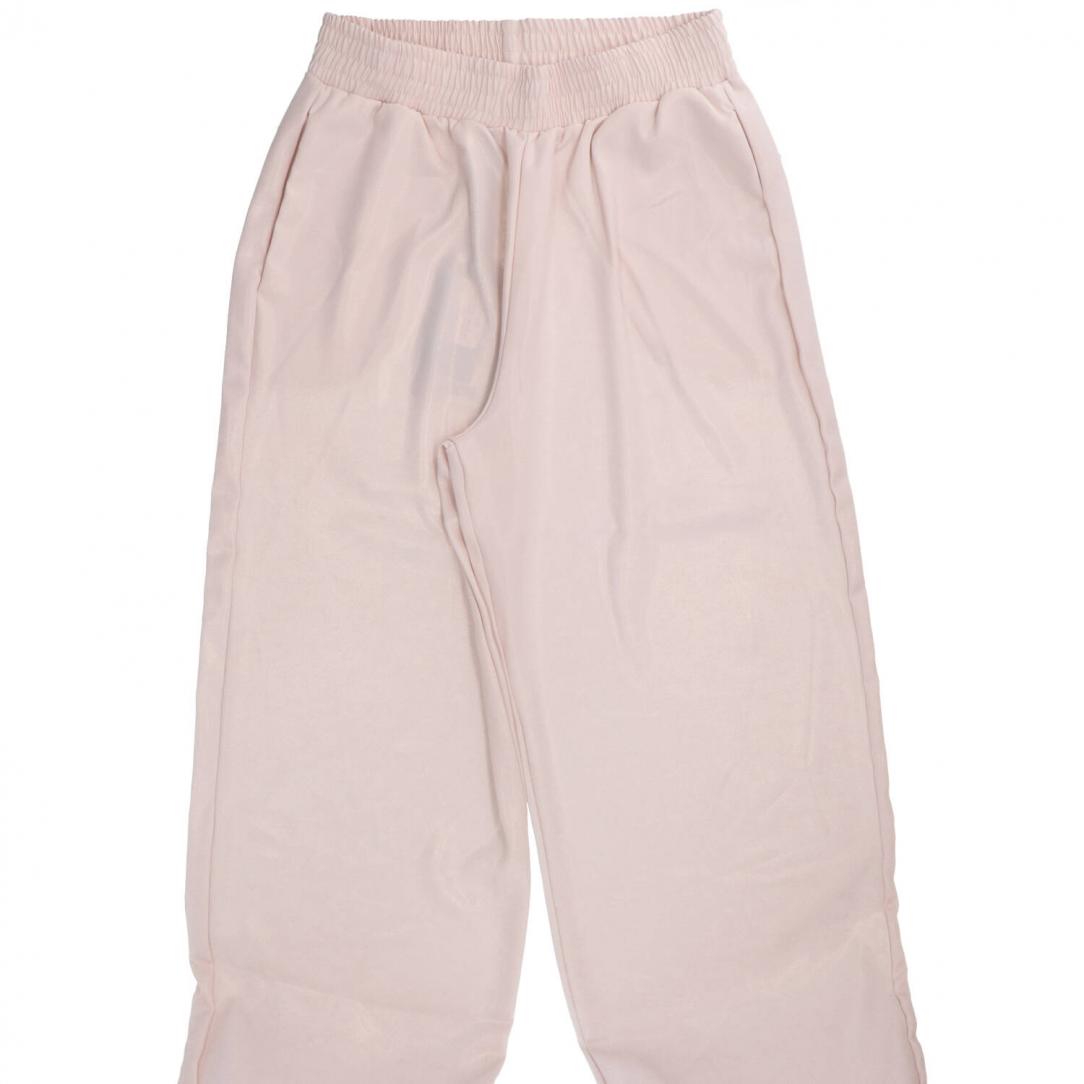 PANTALONE IN TESSUTO BRINATO 91279 Beige 2