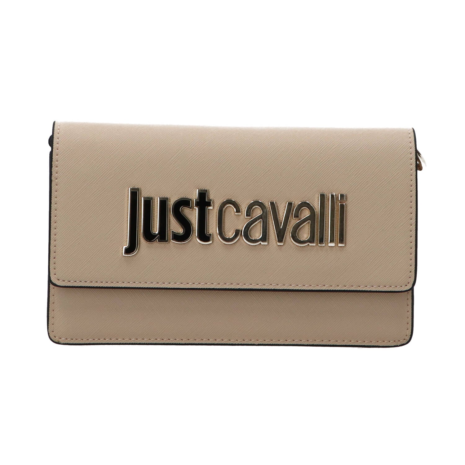 Just Cavalli Borse tracolla Borse tracolla JC B _ METAL LETTERING STYLE 13 Beige Beige