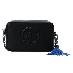 Just Cavalli Borse tracolla Borse tracolla Range z metal circle JC Nero