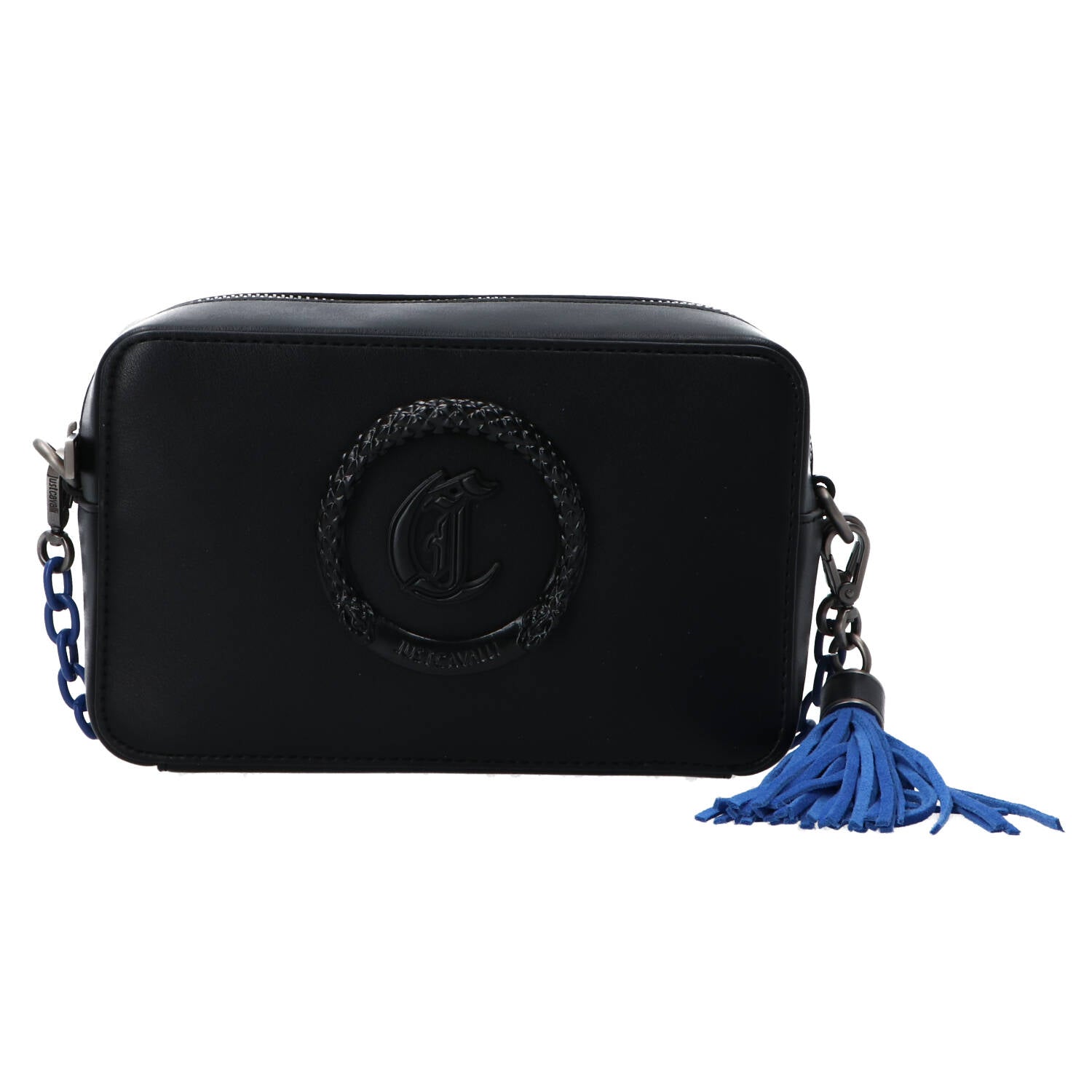 Just Cavalli Borse tracolla Borse tracolla Range z metal circle JC Nero