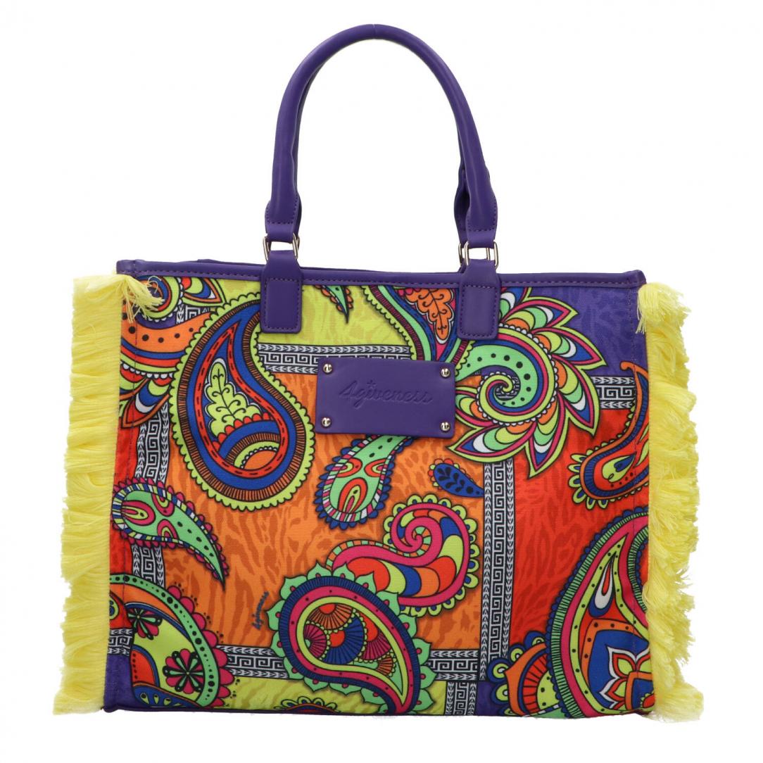 Promo cartapaglia ricamo FGAW3723 Multicolore Promo cartapaglia ricamo FGAW3723 Multicolore 1