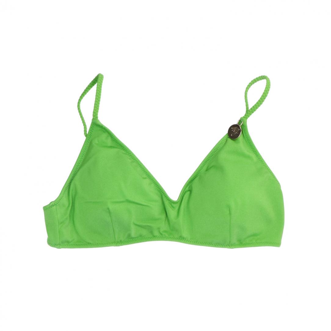 BIKINI TOP E SLIP SHINY 3622 Verde 2