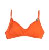 4giveness Costume Costume BIKINI TOP E SLIP SHINY 3622 Arancione - Foto 2