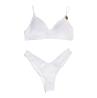 4giveness Costume Costume BIKINI TOP E SLIP SHINY 3622 Bianco - Foto 1