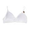 4giveness Costume Costume BIKINI TOP E SLIP SHINY 3622 Bianco - Foto 2