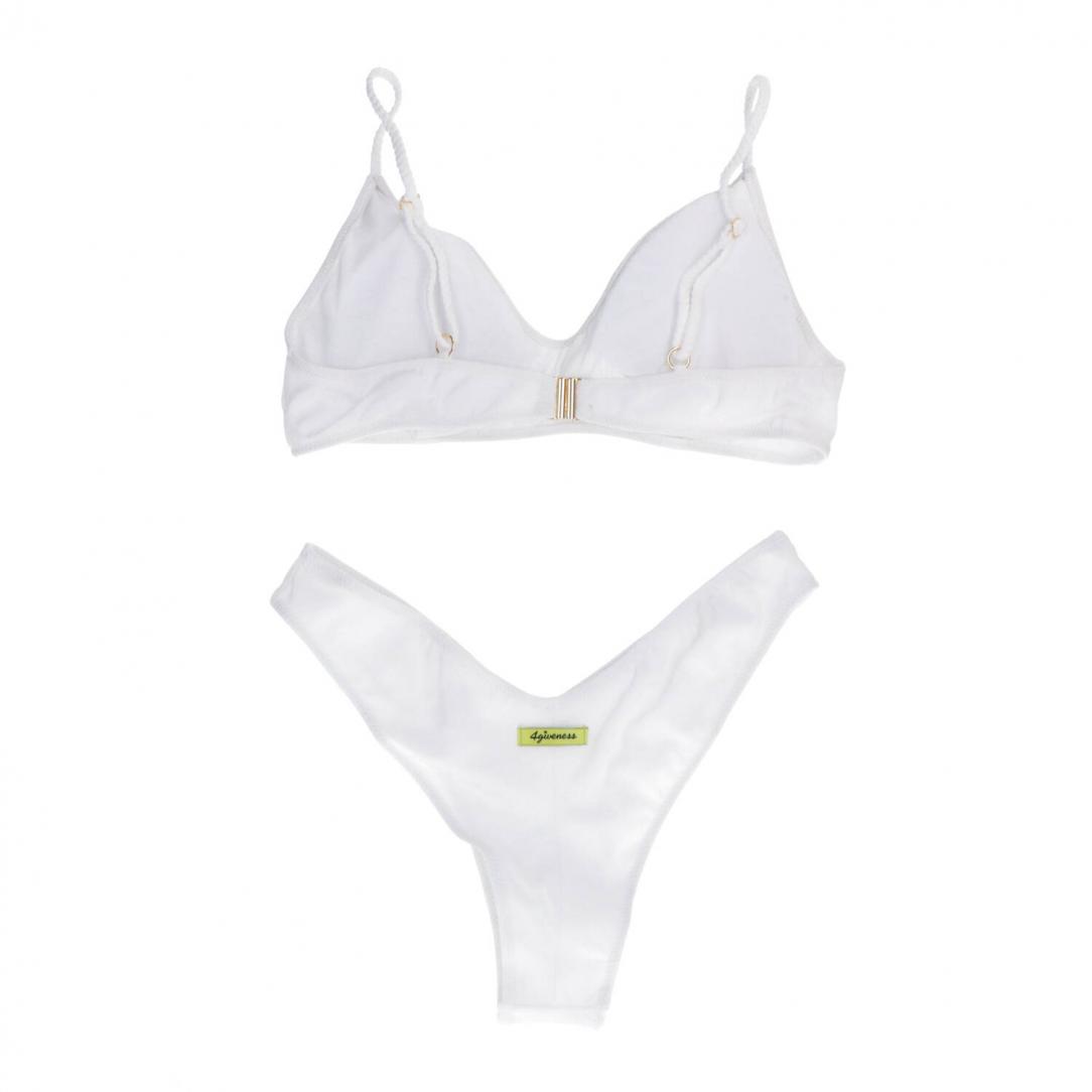 BIKINI TOP E SLIP SHINY 3622 Bianco 4