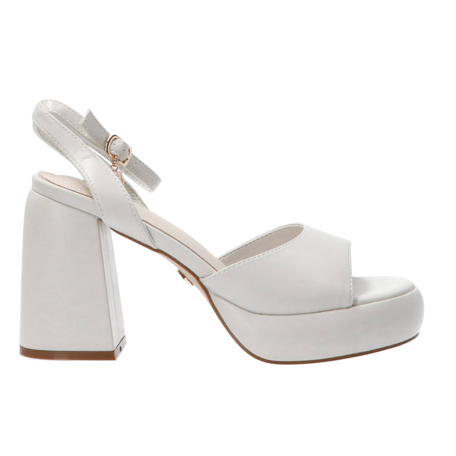 Gold&gold Sandali Sandali GU242 Tacco largo Off white