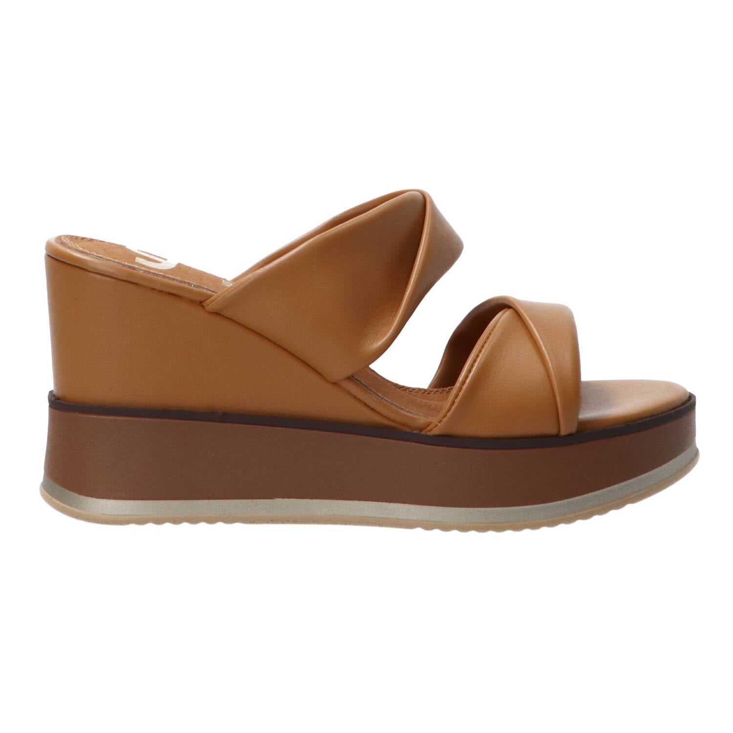 Gold&gold Sandali Sandali GU249 zeppa Cuoio