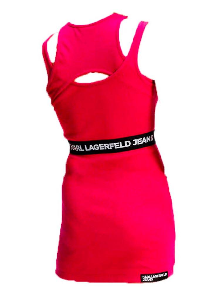 KJL LOGO ELASTIC TANK 241J1303 Fucsia 3