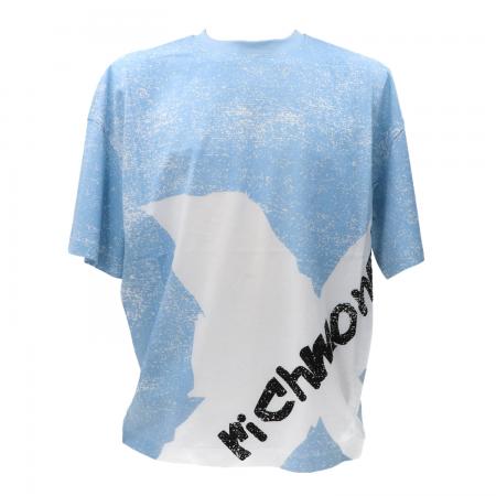 T Shirt Uomo T-SHIRT BAITI Azzurro