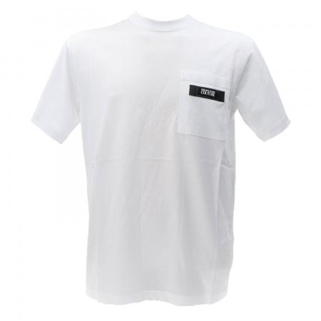 T Shirt Uomo PATCH LOGO T-SHIRT Bianco