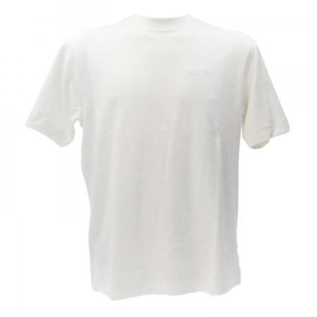 T Shirt Uomo TEE TOWEL Bianco Panna