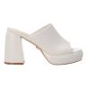 Gold&gold Sandali Sandali GU241 sabot tacco largo Off white - Foto 1