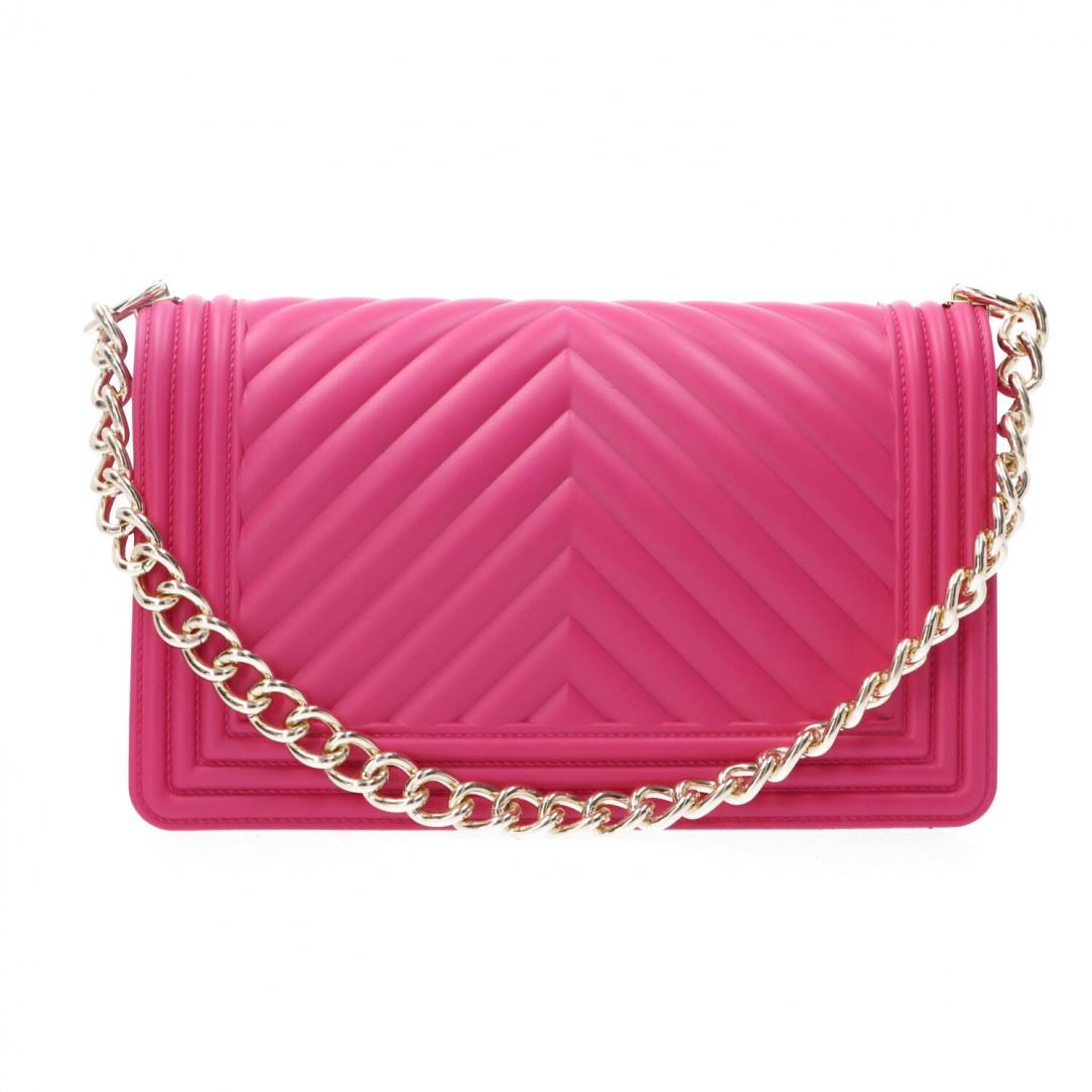 Handbag flat mahnattan medium Fucsia 3