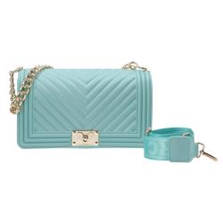 Marc Ellis Borse a spalla Borse a spalla Handbag flat mahnattan medium Verde Acqua