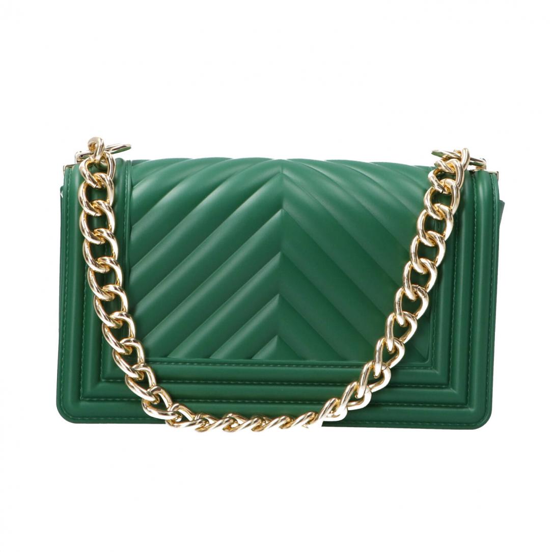 Flat S mahnattan bag mini Verde Scuro 3