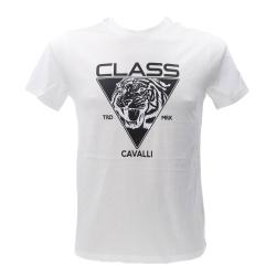 Just Cavalli T-shirt T-shirt CAVALLI CLASS T-SHIRT Bianco Nero