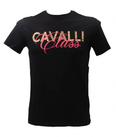 T Shirt Uomo CAVALLI CLASS T-SHIRT Nero...