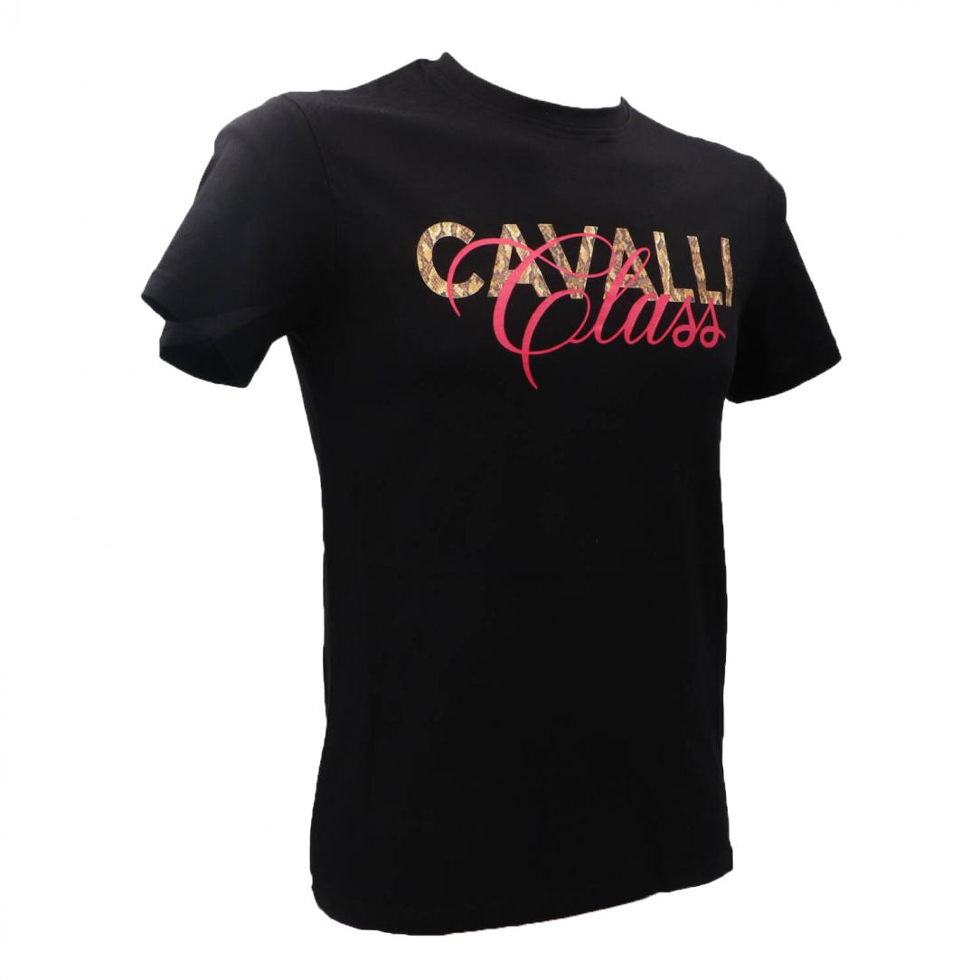 CAVALLI CLASS T-SHIRT Nero Piton 2