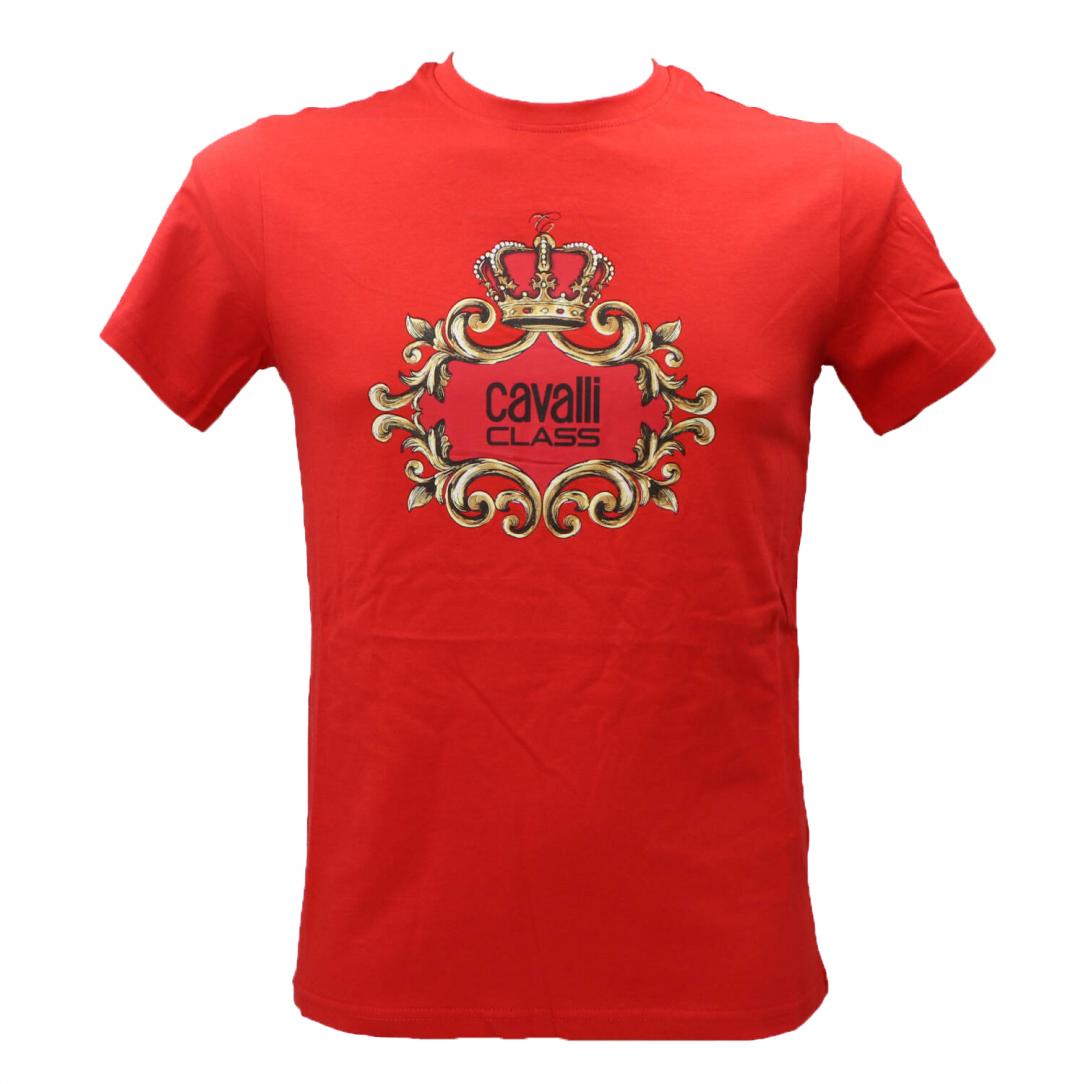 CAVALLI CLASS T-SHIRT Rosso Rosso 1