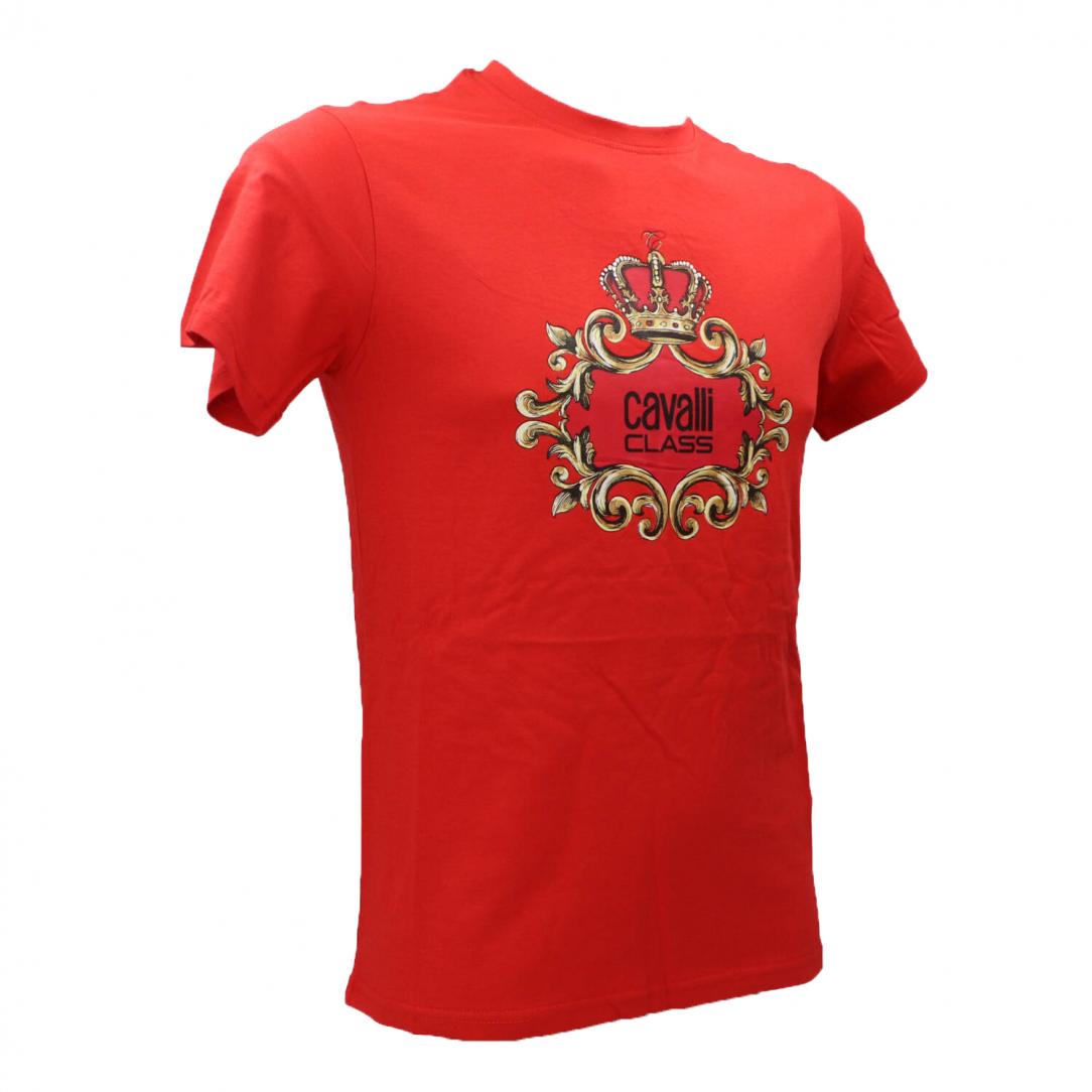 CAVALLI CLASS T-SHIRT Rosso Rosso 2