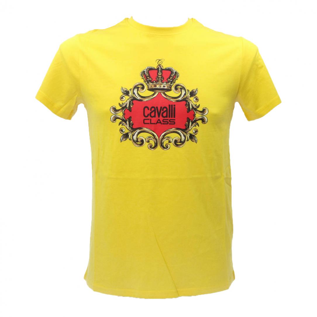 CAVALLI CLASS T-SHIRT Giallo Giallo 2